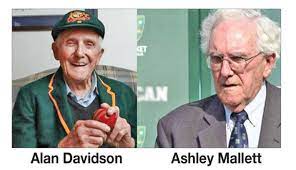Sad day for Australian cricket as greats Davidson and Mallett die