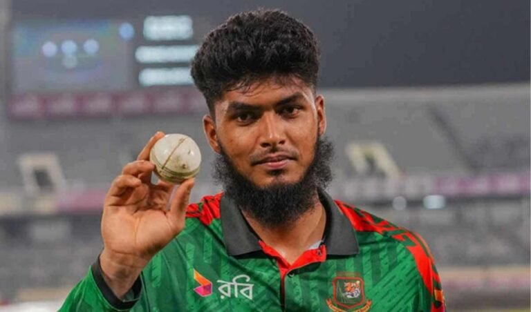 বাংলাদেশের হার সত্ত্বেও ২৭ বছরের পুরনো রেকর্ড ভাঙলেন রিশাদ
