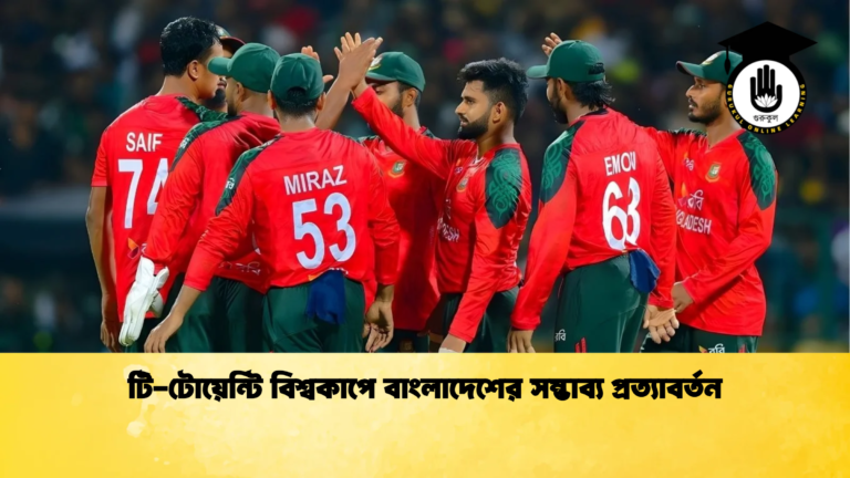 টি টোয়েন্টি বিশ্বকাপে বাংলাদেশের সম্ভাব্য প্রত্যাবর্তন Cricket Gurukul [ ক্রিকেট গুরুকুল ] GOLN