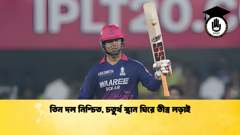 তিন দল নিশ্চিত চতুর্থ স্থান ঘিরে তীব্র লড়াই Cricket Gurukul [ ক্রিকেট গুরুকুল ] GOLN